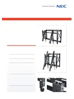 NEC Videowall Mount PD02VW MFS 46 55 P
