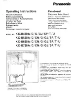 PANASONIC KX-B630