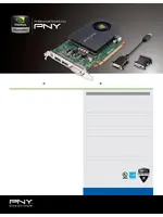 PNY nVidia Quadro 2000 1GB PCIE 2xDP DVI (VCQ2000V2-T)