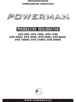 POWERMAN Стабилизатор AVS 1000D
