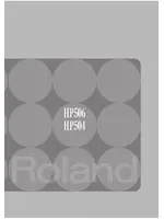 ROLAND HP504-WH+KSC-66-WH
