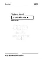 Руководство по ремонту Audi RS2 Avant 1994
