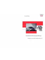 Сервисное обслуживание Audi A6 Avant 2005 года