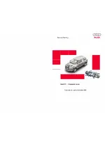 Сервисное обслуживание - Audi Q7 — Ходовая часть