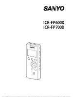 SANYO ICR-FP 700D