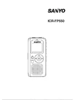 SANYO ICR-FP550