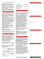 СФИНКС ВМ-911 ПРО