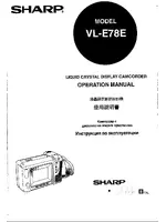 SHARP VL-E78E