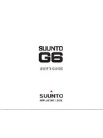 SUUNTO G6 & G6 Pro