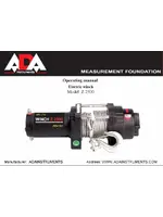 ADA WINCH Z 2500 (ATV/UTW)
