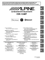 Alpine CDE-134BT
