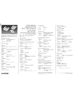 AASTRA 4223 Professional for MX-ONE Quick Reference Guide RU