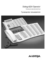 AASTRA 4224 Operator for BusinessPhone User Guide