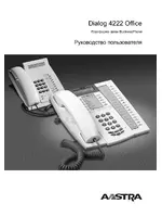 AASTRA 4222 Office for BusinessPhone User Guide RU
