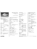 AASTRA 4425 IP Vision for MX-ONE Quick Reference Guide