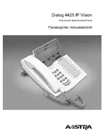 AASTRA 4425 IP Vision for BusinessPhone User Guide