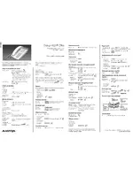 AASTRA 4422 IP Office for MX-ONE Quick Reference Guide