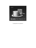Acronis Disk Director 12 - User Guide