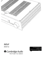 Cambridge Audio Azur 840A V2