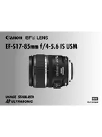 Canon EF-S 17-85mm f4-5.6 IS USM