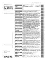 Casio XJ-SK600
