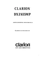 Clarion DXZ655MP