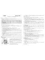 Casio Модуль 1476