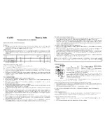 Casio Модуль 1636