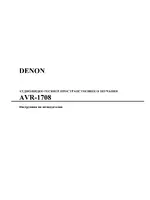 Denon AVR-1708