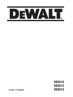 DeWalt DE6215