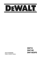 DeWalt DW716EXPS