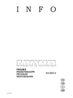 Electrolux EU 6221 U