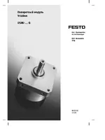 Festo Поворотные модули со встроенным датчиком перемещения DSMI