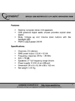Gembird SPK502