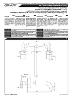 Graff WALL-MOUNTED WASH BASIN MIXER TAP (3-hole)