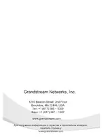 Grandstream HT701 Quick Installation Guide