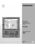 HEIDENHAIN TNC 620 (340 56x-02) Cycle programming