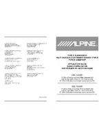 ALPINE SBE-1244BR