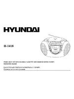 Hyundai H-1418 Blue