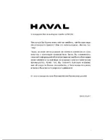 Инструкция Haval H9 II (2024 - нв)