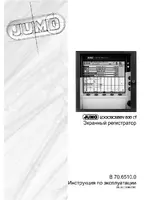 JUMO 706510 LOGOSCREEN 500 cf Operating Manual