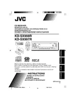 JVC CD Receiver KD-SX998R