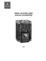 Kastor SAGA Wood-burning sauna stoves