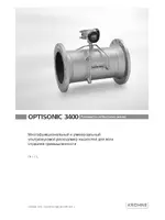 KROHNE OPTISONIC 3400 Quickstart RU