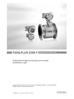 KROHNE TIDALFLUX 2300 F RU
