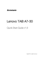 Lenovo A7 30 Tablet