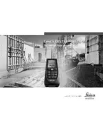 Leica Geosystems Leica DISTO D510 - Manual