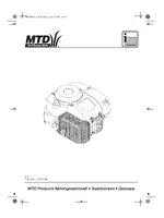 MTD D 11 Вертик. двигатели (серия 4P90JT) для садовых тракторов