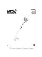 MTD 7 && 2-тактный триммер (серия 500)