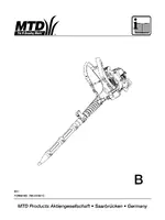 MTD B 11 4-тактная ранцевая воздуходувка
